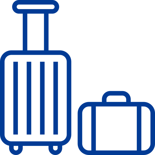 suitcase and luggage